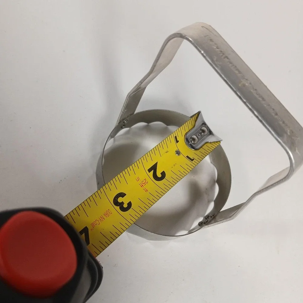 Vintage - Kwik Kut - Biscuit Cutter w/ Handle - Kitchen Tool - 3